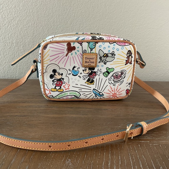Dooney and Bourke Disney Sketch Crossbody - Picture 1 of 9